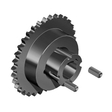 SKF PHS 35-1TB54 metrikus, egysoros lánckerék kúpos persellyel, ANSI